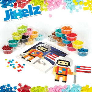 Fat Brain Toys Jixelz Creator - 3000-Piece Picture-Building Craft Kit, Ages 6+