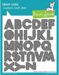 Lawn Cuts Custom Craft Die-Oliver's Stitched ABC's -LF2261