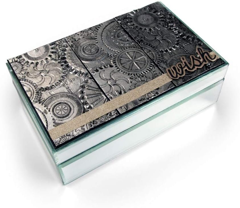 Sizzix 3-D Texture Fades Embossing Folder, Gray