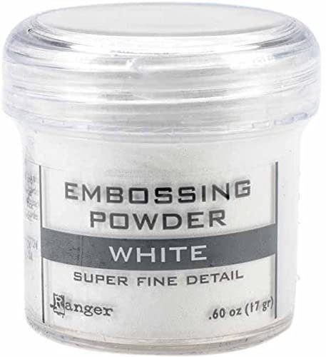 Ranger Embossing Powder, .60 oz, White