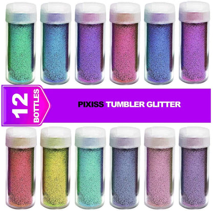 Epoxy Tumblers Kit with Glitter for Tumblers, Includes Amazing Clear Cast Epoxy for Tumblers, Silicone Epoxy Resin Brush, Glitter for Tumblers, Epoxy Tumbler Supplies