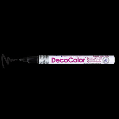 UCHIDA 200-C-1 Marvy Deco Color Fine Point Paint Marker, Black