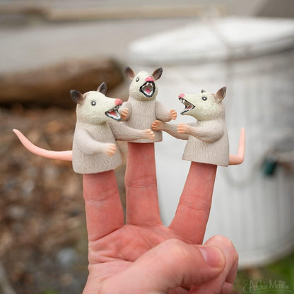 Mcphee 3 Pack Finger Possums Finger Puppets