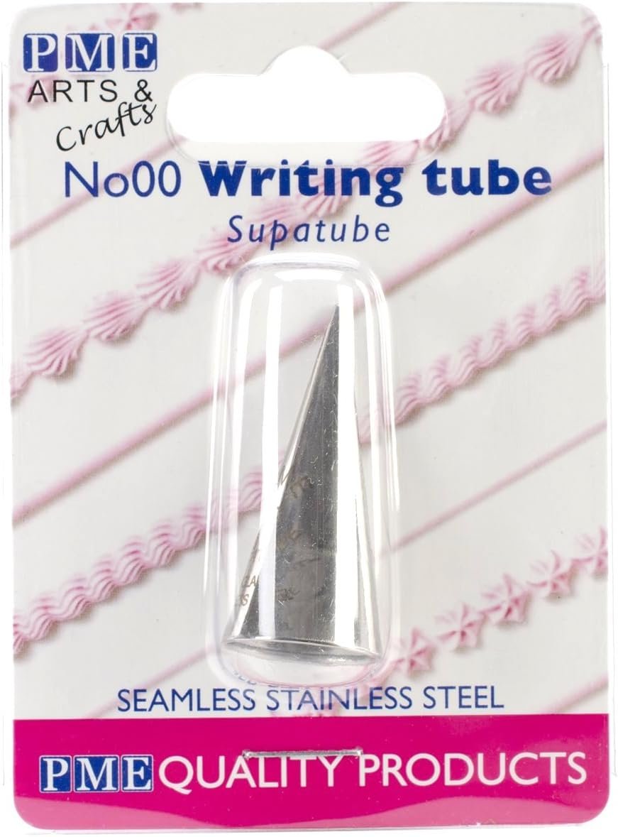 PME Seamless Stainless Steel Supatube Decorating Tip Writer No. 00