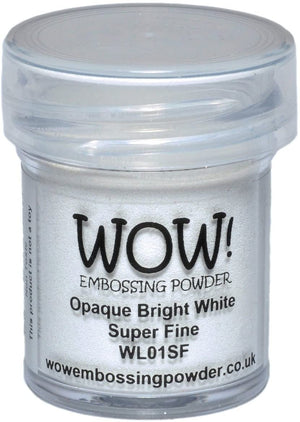 Wow Embossing Powder WOW Embossing Powder, 15ml, Opaque Bright White