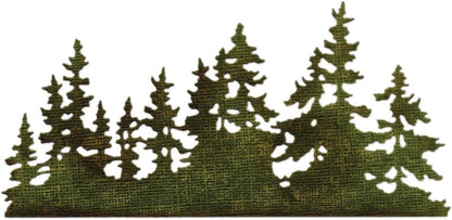 Sizzix 661604 Thinlits Die, Tree Line by Tim Holtz