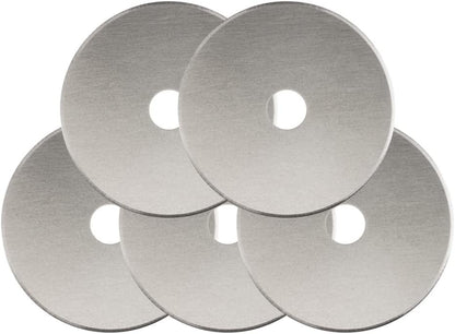 Fiskars 95287097J Rotary Cutter Replacement Blades 5 Piece Per Pack, 45mm