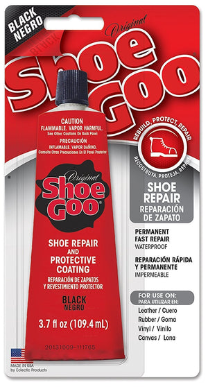 Shoe GOO Adhesive, 3.7 fl oz - Black (Pack of 2)