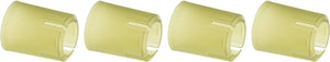 Aunt Martha's Ballpoint Paint Tube Protectors 4/Pkg, Yellow