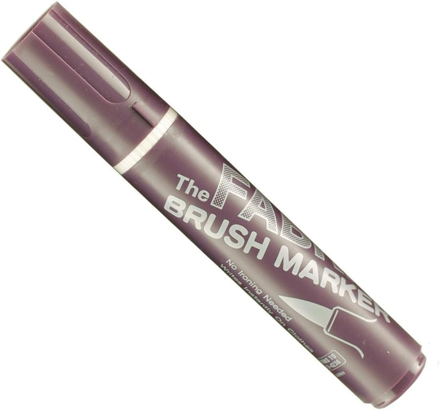 UCHIDA Marvy Fabric Brush Point Marker Art Supplies, Deep Lilac