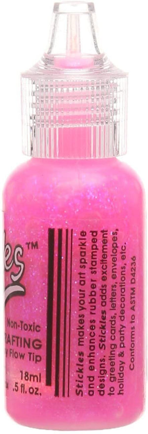 Glam Pink Stickles Glitter Glue .5oz