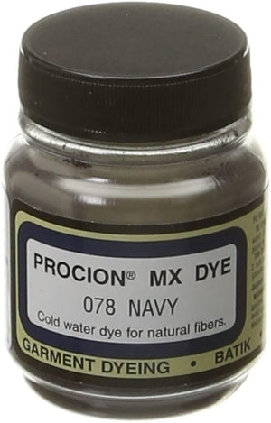 Deco Art PMX-1078 Jacquard Procion Mx Dye, 2/3-Ounce, Navy