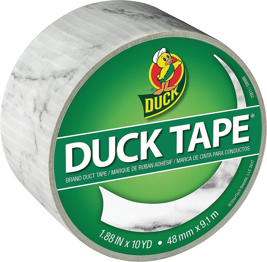 Duck Brand Duck 280410 Printed Duct Tape, Checker, 1.88 Inches x 10 Yards, Single Roll