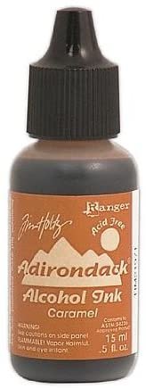 Ranger Adirondack Alcohol Inks caramel earthtones [PACK OF 6 ]