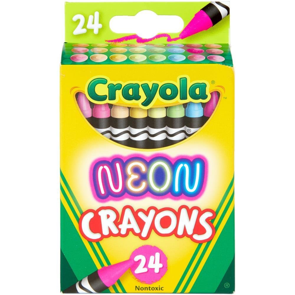 Crayola® Neon Crayons, 24ct.