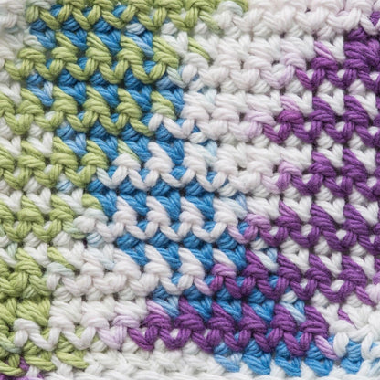 Lily Sugar 'N Cream The Original Ombre Yarn, 2oz, Gauge 4 Medium, 100% Cotton, Fruit Punch - Machine Wash & Dry