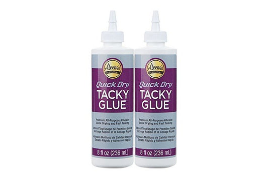 Aleene's Quick Dry Tacky Glue 8oz (2 pack)