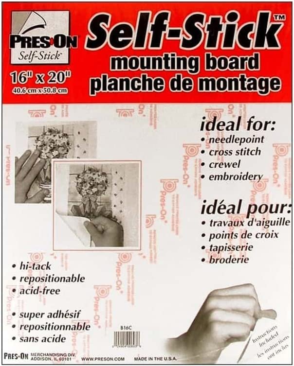 Pres-On Mounting Board 16 x 20 in. (3 Pieces)