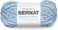 Bernat Handicrafter Cotton Yarn, Gauge 4 Medium Worsted, Faded Denim