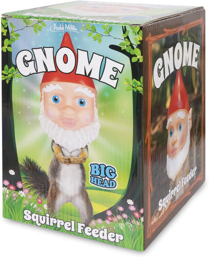 Mcphee Archie Funny Gnome Squirrel Feeder