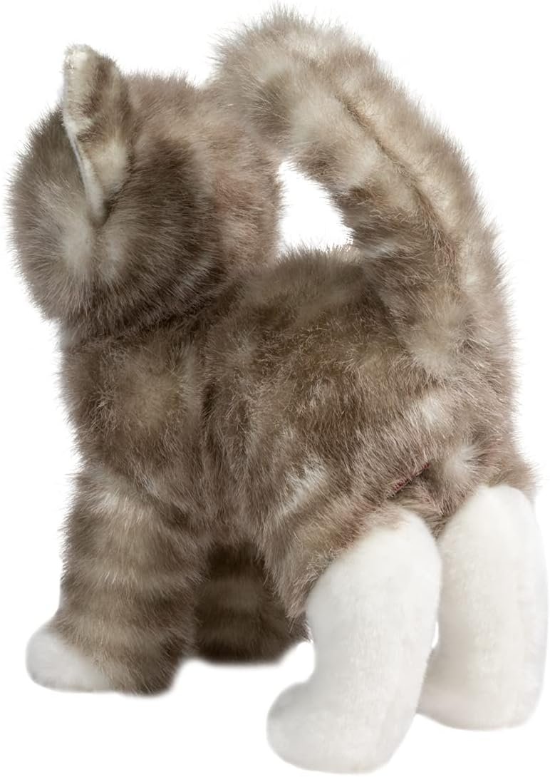 Douglas Zipper Gray Tabby Cat Plush Stuffed Animal
