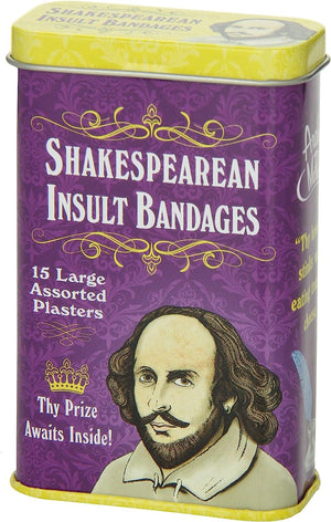 Accoutrements 12389 Shakespearean Insult Bandages