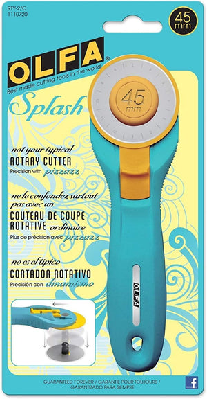 RTY-2/C 45mm Splash Rotary Cutter,Aqua