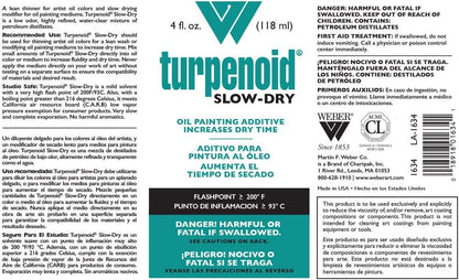 Weber 1634 Turpenoid Light Bottle