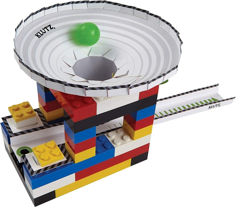 LEGO Chain Reactions (Klutz Science/STEM Activity Kit), 9" Length x 1.06" Width x 10" Height