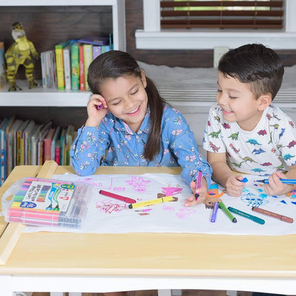The Pencil Grip Magic Tri Stix, Non-Toxic and Washable Markers For Kids, 24 Assorted Stix Markers, TPG-397