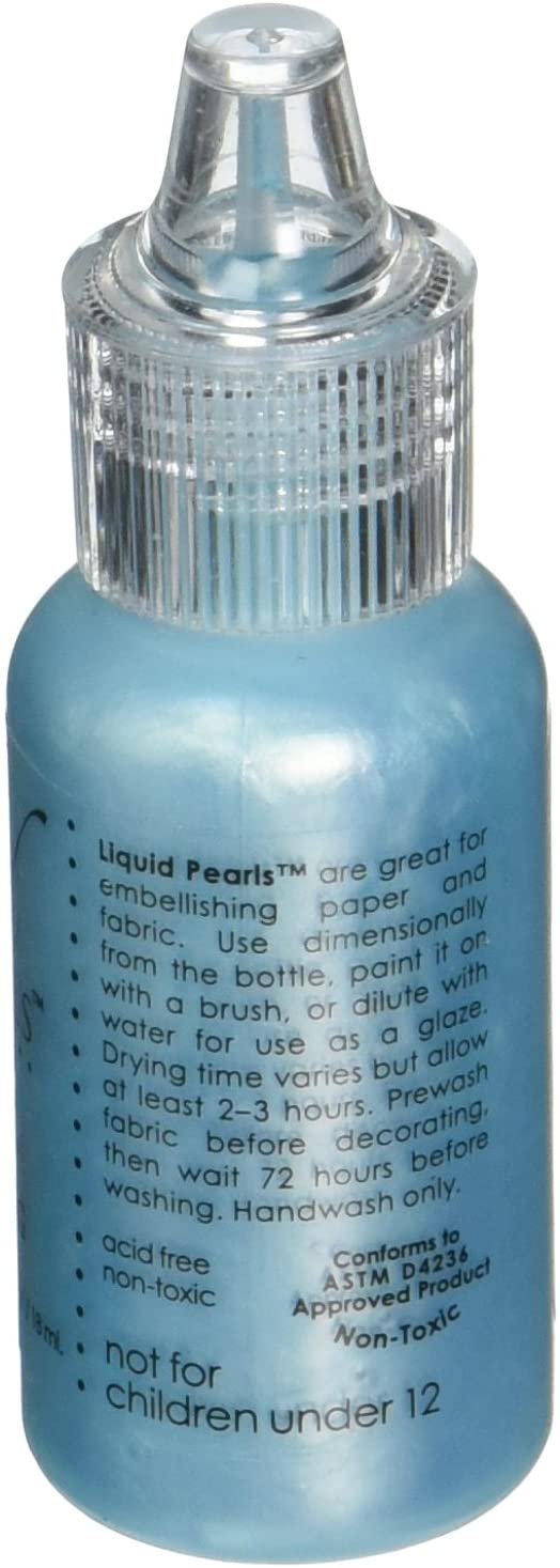 Ranger LPL-47537 Liquid Pearls Glue, 0.5 oz, Robin's Egg