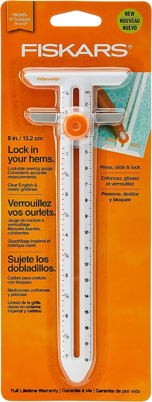 Fiskars 132050-1001 Measuring Gauge, Orange