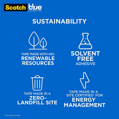 ScotchBlue Original Multi-Surface Painter's Tape, .70 inches x 60 yards, 2090, 1 Roll