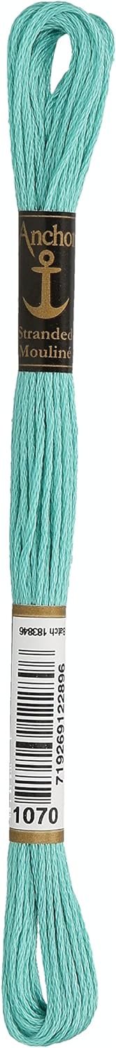 Anchor Six Strand Embroidery Floss 8.75 Yards-Jade Light 12 per Box