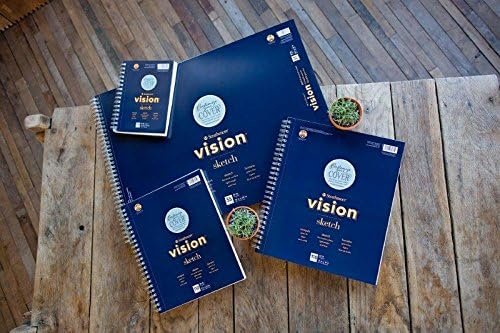 Strathmore Vision Vellum Mixed Media Pad 5.5"X8.5"-98lb, 70 Sheets -62662550