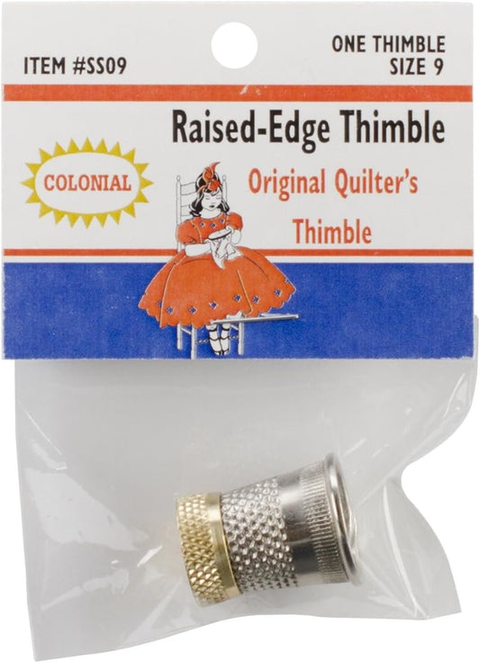 Colonial Needle Raised Edge Thimble