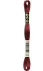 DMC 117-816 6 Strand Embroidery Cotton Floss, Garnet, 8.7-Yard