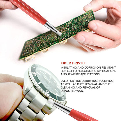 PIXISS Fiberglass Scratch Brush Refills - 24 Pack