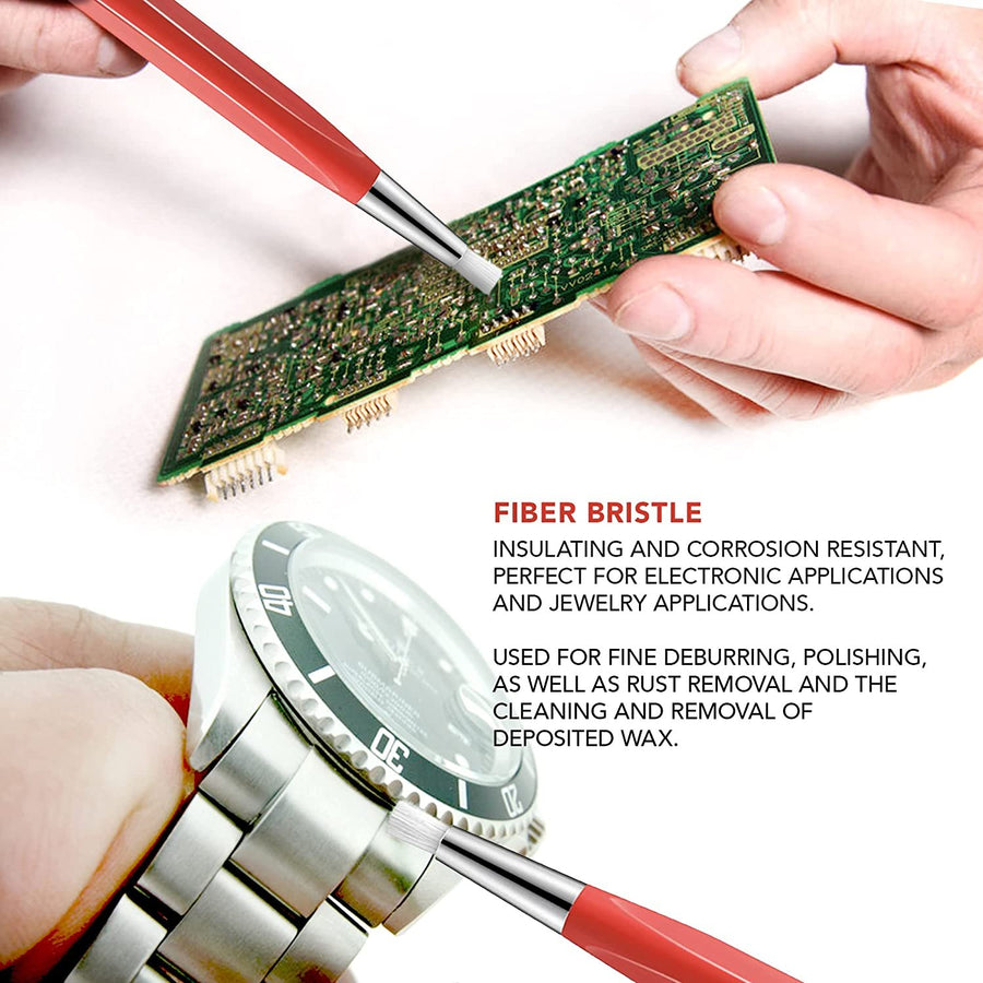PIXISS Fiberglass Scratch Brush Refills - 24 Pack