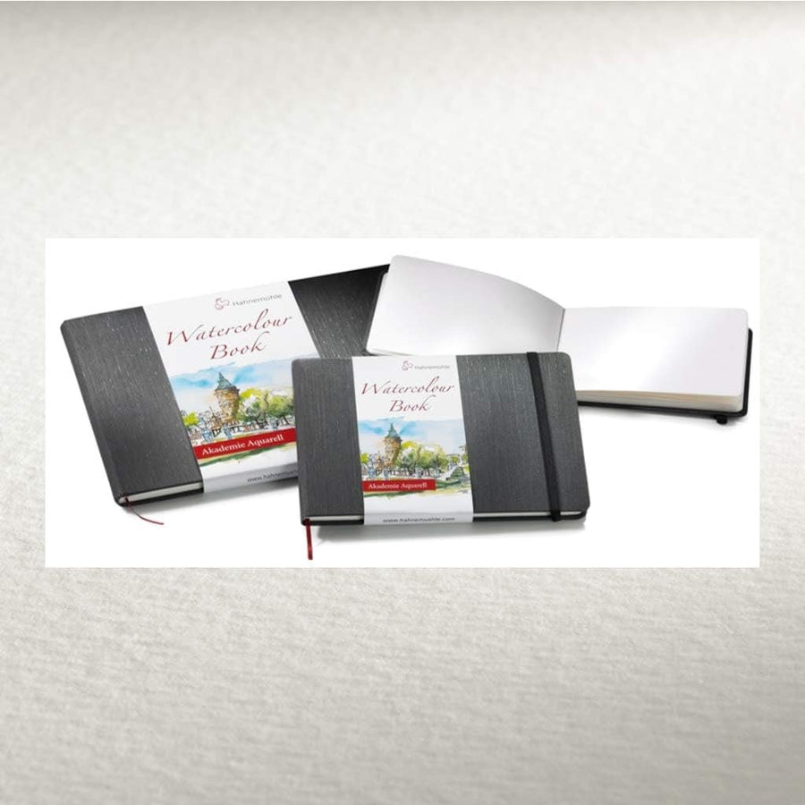 Watercolour Book 200 G/M2, Watercolor Notebook, Tam A6 Landscape, 30 Fls, Hahnemuehle, White (10628810)