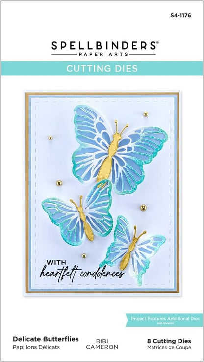 SPELLBINDERS PAPERCRAFTS, INC SPELLBINDRS Designer Deli BFLY, Bronze