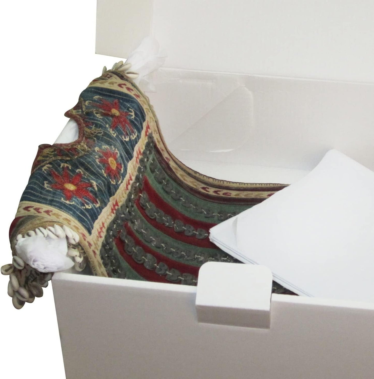 S.A. RICHARDS 1407 Prop-IT Museum Quality, Acid-Free Storage Chests for Textiles, XL (6 in x 40 in x 18 in)