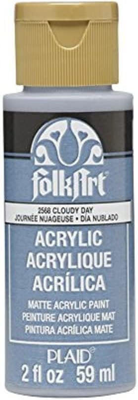FolkArt 2568 Acrylic Paint, Cloudy Day 2 oz