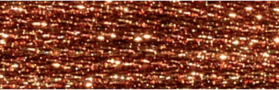 DMC 317W-E301 Light Effects Polyster Embroidery Floss, 8.7-Yard, Copper