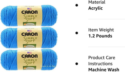 Caron Simply Soft Yarn 3-Packs