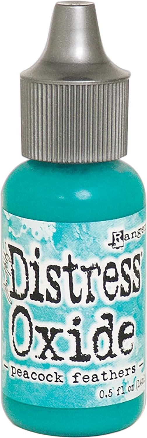 Ranger TDR57208 Tim Holtz Distress Oxides ReinkersPeacock, Peacock Feathers