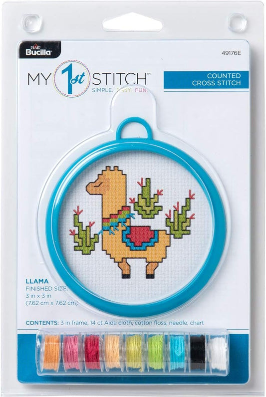Bucilla Llama Cross Stitch Kits