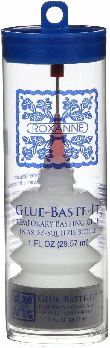 Colonial Needle Roxanne Baste-It 1oz Glue, Transparent