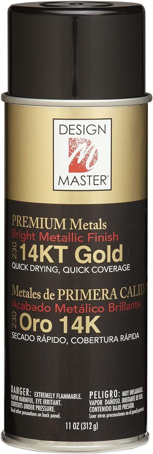Design Master Design MSTR Metallic 14KT, 11 Ounce (Pack of 1), 14 KT Gold