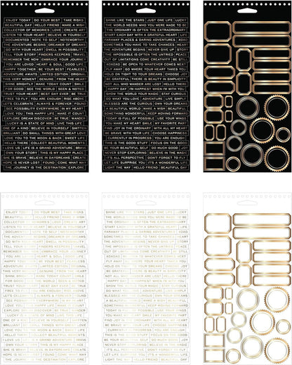 Tim Holtz Metallic Sticker Book